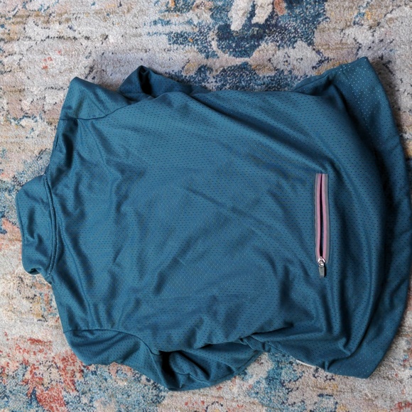 Horseware large full zip teal and pink equestrian shirt long sleeve - Picture 5 of 8